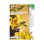 ОБЛОЖКА, А4, КОЖА, РТ, 100 ШТ, ЗЕЛЕНАЯ, 230Г /10//