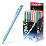 РУЧКА ШАР. ERICHKRAUSE U-108 PASTEL STICK 1.0, ULTRA GLIDE TECHNOLOGY, СИНИЙ /50/200/2400/