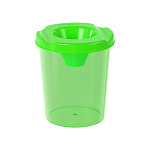 СТАКАН-НЕПРОЛИВАЙКА ERICHKRAUSE NEON, ТОНИРОВАННЫЙ, ЗЕЛЕНЫЙ /24/