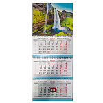 КАЛЕНДАРЬ КВАРТАЛЬНЫЙ 2026, ВОДОПАД. ИСЛАНДИЯ /30/