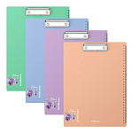 ПЛАНШЕТ-ДОСКА, А4 ERICHKRAUSE MATT PASTEL BLOOM, 1,3 ММ, ШКАЛА 30 СМ, АССОРТИ /4/76/ РФ