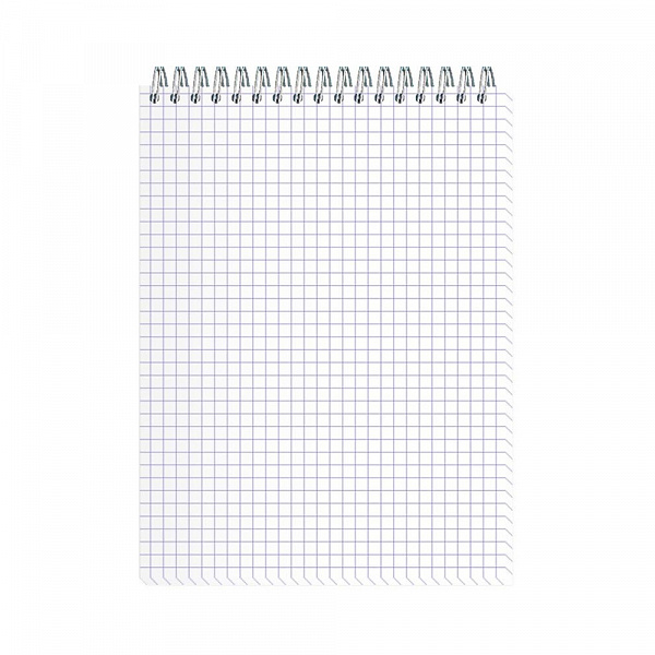 БЛОКНОТ 60 Л, А5, СТИЛЬНЫЙ ОФИС, НА ГРЕБНЕ /80/