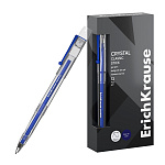РУЧКА ГЕЛ. ERICHKRAUSE CRYSTAL STICK CLASSIC 0,5, СИНИЙ /12/144/1152/