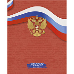 ДНЕВНИК ШКОЛЬНЫЙ, ДНЕВНИК РОССИЙСКОГО ШКОЛЬНИКА. ГЕРБ НА КРАСНОМ, 7БЦ, ГЛЯНЦ. ЛАМ. /24/