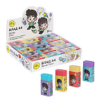 ЛАСТИК ХАТБЕР ВЛАД А4, PVC, КАРТ. ДИСПЛЕЙ-ВИТРИНА /30/