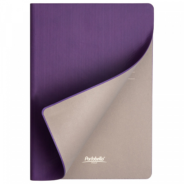 ЕЖЕДНЕВНИК НЕДАТИР, A5, PORTOBELLO TREND, RAIN, ФИОЛЕТОВЫЙ /