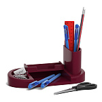 Набор настольный пластиковый ErichKrause® Harmony, Marsala, ассорти из 3 цветов