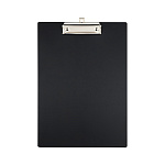 ПЛАНШЕТ-ДОСКА А4, СТАММ, ПЛАСТИК, 1000 МКМ, С ЗАЖИМОМ, ЧЕРНЫЙ /50/РФ