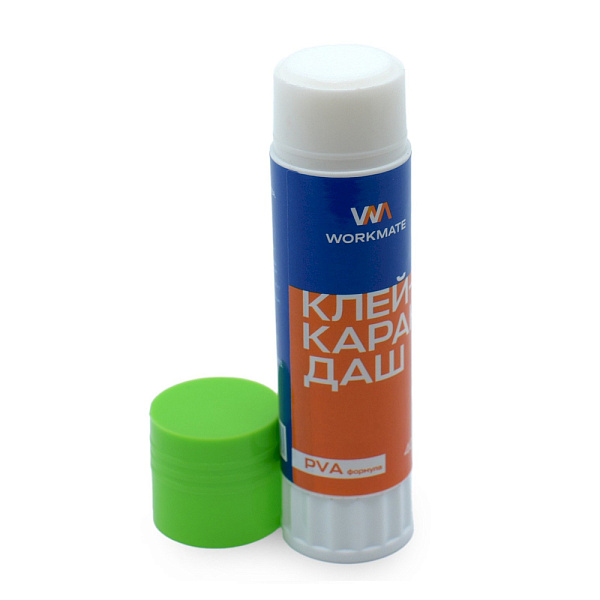 КЛЕЙ КАРАНДАШ 40 Г. WORKMATE PVA /12/