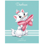 ДНЕВНИК ШКОЛЬНЫЙ, 40 Л, А5, DISNEY. КОШЕЧКА МАРИ, ТВ. ПЕРЕПЛЕТ, МАТ. ЛАМ. /28/