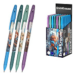 РУЧКА ШАР. ERICHKRAUSE R-301 STICK MAGIC PET 0.7, СИНИЙ /50/400/3200/