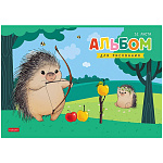 АЛЬБОМ Д/РИС. 32 Л. А4, ХАТБЕР. КРОШКА ДИК, НА СКОБЕ /5/45/ РФ