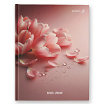 БЛОКНОТ-БИЗНЕС 80 Л, А5, КЛ, SVETOCH. РОЗОВЫЙ ЛЕПЕСТОК, МАТ. ЛАМ. /4/24/