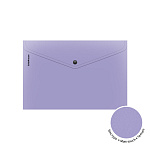 КОНВЕРТ ПЛАСТ. НА КНОПКЕ, A4, ЕRICHКRAUSE SOFT MANGA, 0,18 ММ, НЕПРОЗР. АССОРТИ /12/240/ РФ