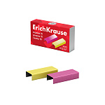 СКОБЫ №10 ERICHKRAUSE, 1000 ШТ, ЦВЕТНЫЕ /20/1000/