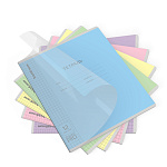 ТЕТРАДЬ 12 Л, КЛ. КРУП. ERICHKRAUSE КЛАССИКА COVERPRO АПЕЛЬСИН, ПЛАСТ. ОБЛ. СКОБА, МИКС /10/280/ РФ