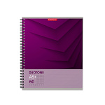 ТЕТРАДЬ 60 Л, А5+, КЛ. ERICHKRAUSE ДУОТОН НЕКСТ, МИКС, НА СПИРАЛИ /4/40/ РФ