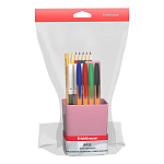 Набор школьный пластиковый ErichKrause® Base, Candy, розовый