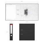 РЕГИСТРАТОР 5 СМ. ERICHKRAUSE STANDARD, ЧЕРНЫЙ, РАЗБОРНЫЙ /50/ РФ