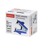 АНТИСТЕПЛЕР ХАТБЕР, №10,24/6,26/6, АССОРТИ, КАРТ. БОКС /12/