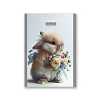 БЛОКНОТ 32 Л, А6, КЛ, SVETOCH. ЗАЙКА МОЯ, НА СКОБЕ /10/