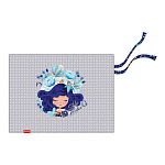 Подкладка настольная текстильная ErichKrause Bluecurl, A3+