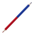 КАРАНДАШ ЦВЕТНОЙ KOH-I-NOOR, 3,8 ММ, СИНЕ-КРАСНЫЙ /12/48/