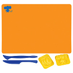 НАБОР ДЛЯ ЛЕПКИ МУЛЬТИ-ПУЛЬТИ. ЧЕБУРАШКА /ДОСКА А4+2 СТЕКА+2 ФОРМОЧКИ ДЛЯ ЛЕПКИ/, ПЛАСТИК /5/