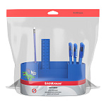 Набор настольный пластиковый ErichKrause® Victoria, Dino Planet, синий