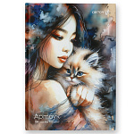 СКЕТЧБУК /АРТБУК/ 104 Л, А5, СВЕТОЧ. СОЗДАЮ НАСТРОЕНИЕ, 7БЦ, БУМ. БЕЛ. ГЛЯНЦ. ЛАМ. СШИВКА /4/16/